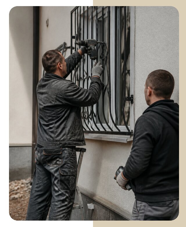 Установка наружных решеток в Ельце от 5031 р. | Дверной